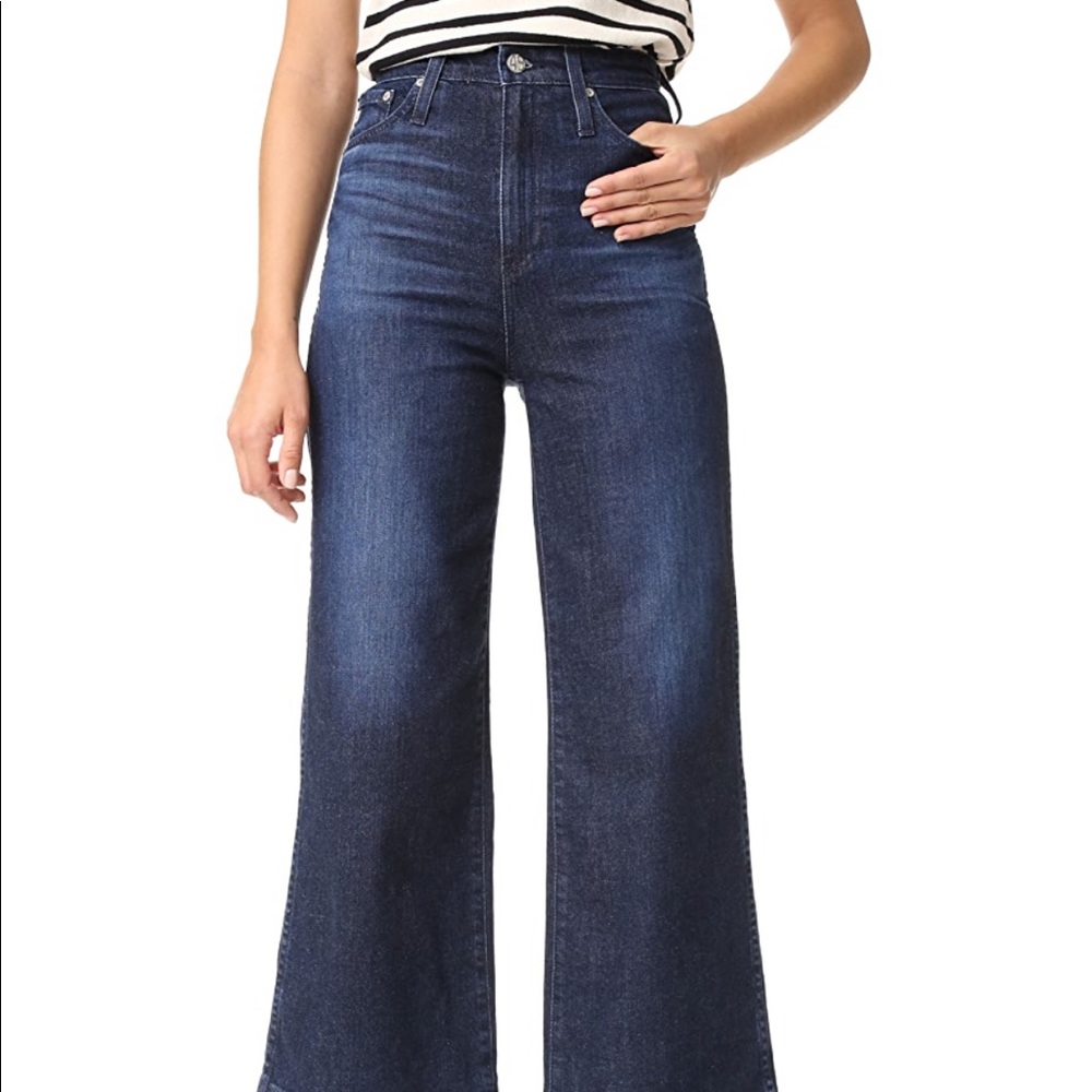 NEW • AG Jeans • Yvette High Rise Flare Jeans 25 - Picture 2 of 6